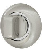 Ручка поворотная BKW8.R.LD54 (BKW8) SN/CP-3 матовый никель/хром