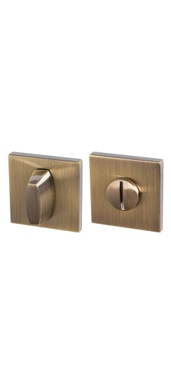 Ручка поворотная BK6.K.USS52 (WC-BOLT BK6 USS) AB-7 бронза