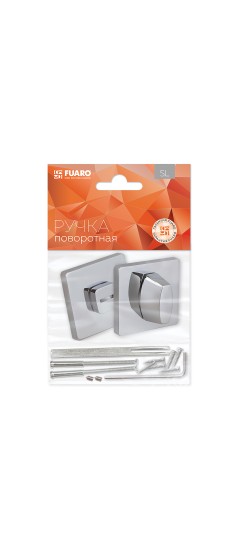 Ручка поворотная BK6.K.SL52 (BK6 SL) CP-8 хром