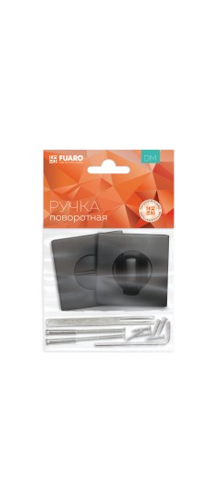 Ручка поворотная BK6.K.DM51 (BK6 DM) BL-24 черный