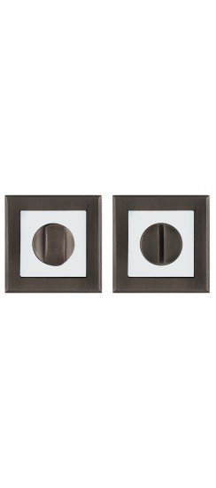 Ручка поворотная BK6.K.QL52 (BK6 QL) GR/CP-23 графит/хром