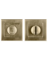 Ручка поворотная BK6.K.QL52 (BK6 QL) ABG-6 зелёная бронза