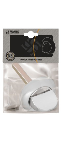 Ручка поворотная BKW8x75.R.HMR54 (HMR8x75) CP хром