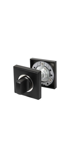 Ручка поворотная с фиксацией ключом BK6.FIX.JK BL-24 черный