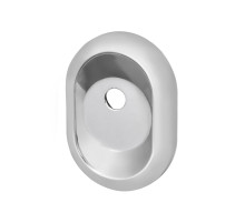 Накладка на шток цилиндра ESC.O/CRE/OV.14 (ESC-14-O) CP хром (2шт. в уп.,отгр. по 1 шт)