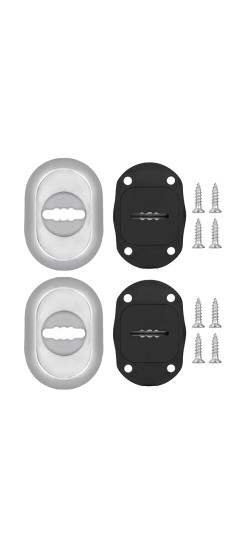 Накладка на сувальдный замок ESC.S-auto/CRE/OV.13 (ESC-13S) с автомат. шторками CP хром