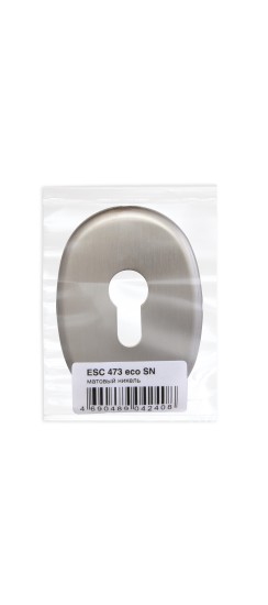Накладка на цилиндр ESC.C.ECO/OV.473 (ESC 473) SN мат.никель