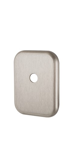 Декоративная Квадратная накладка на цилиндр со штоком BK-DEC SQ (ATC Protector 1) SN-3 Мат.никель