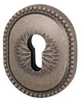 Накладка на цилиндр ESC.C.CL/OV (ET-DEC CL) AS-9 античное серебро