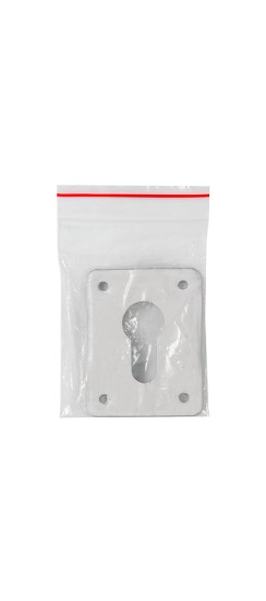 Декоративная накладка ESC083-SS (нержавейка) на цилиндр (1 пара) "1"