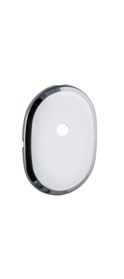 Декоративная накладка под шток ESC 474 (90х65) СP ХРОМ