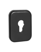 Накладка на цилиндр ESC.C.TRD/K.486 BL-24 черный (1 шт.)