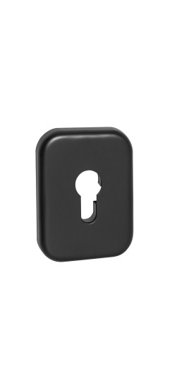 Накладка на цилиндр ESC.C.TRD/K.486 BL-24 черный (1 шт.)