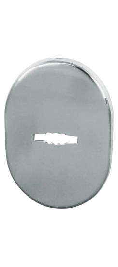 Накладка на сувальдный замок ESC.S.SF/OV.475 (ESC 475) СР хром