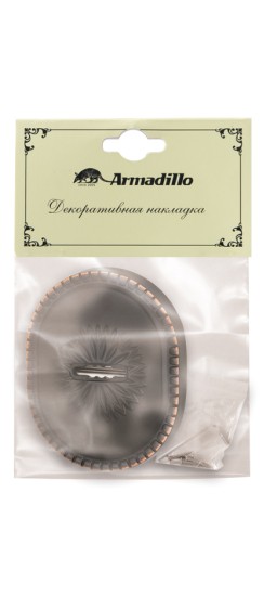 Накладка на сувальдный замок ESC.S-auto.CL/OV (PS-DEC CL) ABL-18 темная медь