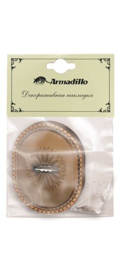 Накладка на сувальдный замок ESC.S-auto.CL/OV (PS-DEC CL) BB-17 коричневая бронза