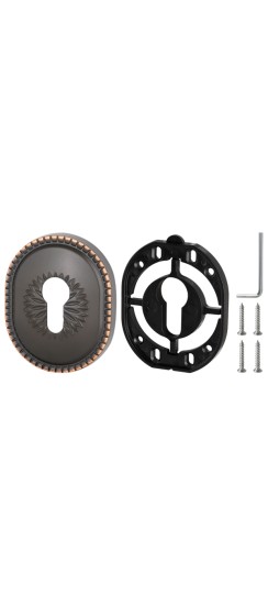 Накладка на цилиндр ESC.C.CL/OV (ET-DEC CL) ABL-18 темная медь