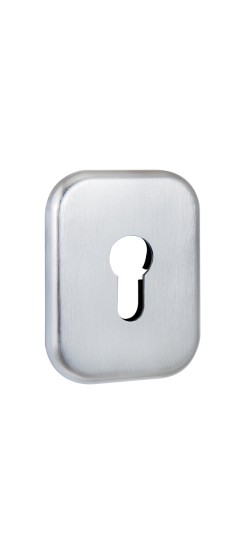 Накладка на цилиндр ESC.C.XL/K.486 (ESC 486-C SQ XL) SSC сатинированный хром (1 шт.)