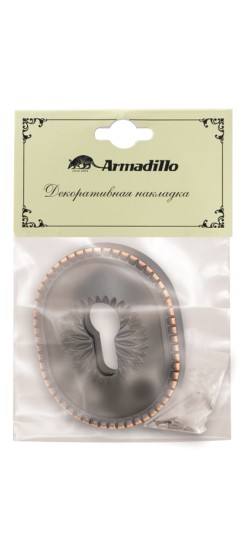 Накладка на цилиндр ESC.C.CL/OV (ET-DEC CL) ABL-18 темная медь