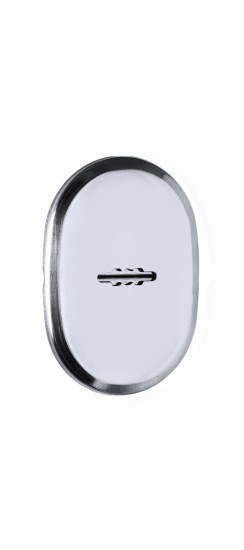 Декоративная накладка ESC 477 (90х65) СP ХРОМ на сувальдный замок с подпружиненными шторками