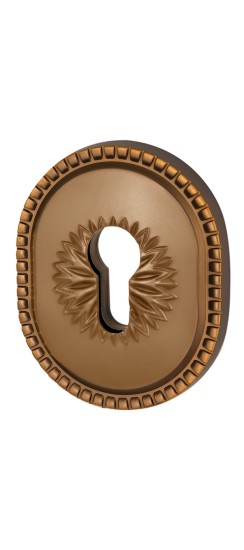 Накладка на цилиндр ESC.C.CL/OV (ET-DEC CL) BB-17 коричневая бронза