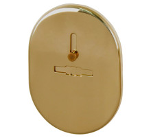 Накладка на сувальдный замок ESC.S-lift.SF/OV.476 (ESC 476) с шторкой GP латунь