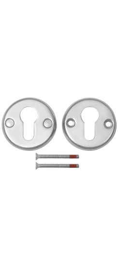 Накладка на цилиндр ET.R.FIN001 (ESC-С-001) CP хром