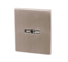 Накладка на сувальдный замок ESC.S-auto.USS/K (PS Protector/USS) SN матовый никель