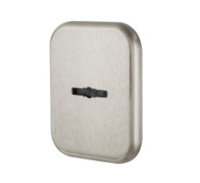 Декор. Квадратная накл. на сувальдный со шторкой PS-DEC SQ CT (ATC Protector 1) SN-3 Мат.никель