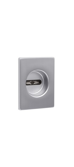 Накладка на сувальдный замок ESC.S-auto.RL/U/K.477 SSC-16 сатинрованный хром