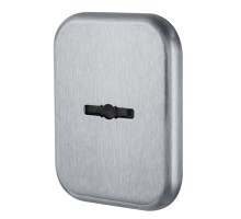 Декоратив. Квадр. накл. на сув. замок со шторкой PS-DEC SQ CT (ATC Protector 1) SC-14 Матовый хром