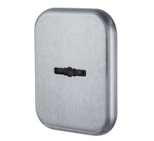 Декоратив. Квадр. накл. на сув. замок со шторкой PS-DEC SQ CT (ATC Protector 1) SC-14 Матовый хром