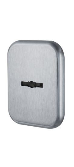 Декоратив. Квадр. накл. на сув. замок со шторкой PS-DEC SQ CT (ATC Protector 1) SC-14 Матовый хром