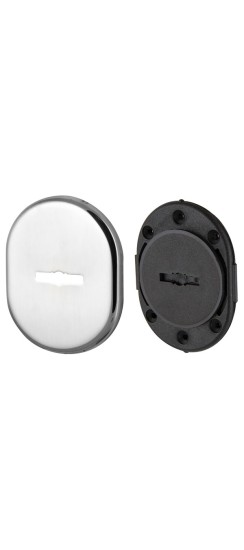 Декоративная накладка на сувальдный замок со шторкой PS-DEC CT (ATC Protector 1) CP-8 Хром