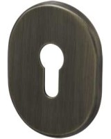 Накладка на цилиндр ESC.C.SF/OV.473 (ESC 473) AB зелёная бронза