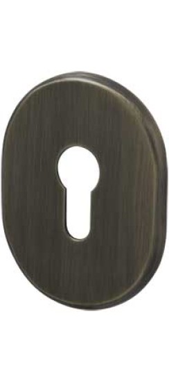 Накладка на цилиндр ESC.C.SF/OV.473 (ESC 473) AB зелёная бронза