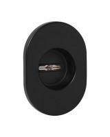 Накладка на сувальдный замок ESC.S-auto.RLR/U/R.477 BL-24 черный (1шт.)