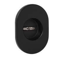 Накладка на сувальдный замок ESC.S-auto.RLR/U/R.477 BL-24 черный (1шт.)