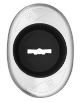 Накладка на сувальдный замок, вогнутая 95.344 (аналог 95.244)/проф10 (ХРОМ), 1 шт