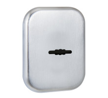 Накладка на сувальдный замок ESC.S.XL/K.486SSC (SC 486-S SQ XL) со шторкой сатинированный хром (1шт)