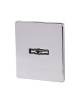 Накладка на сувальдный замок ESC.S-auto.USS/K (PS Protector/USS) CP хром