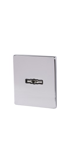 Накладка на сувальдный замок ESC.S-auto.USS/K (PS Protector/USS) CP хром