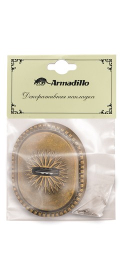 Накладка на сувальдный замок ESC.S-auto.CL/OV (PS-DEC CL / ATC Protector 1) OB-13 античная бронза