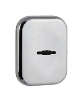 Накладка на сувальдный замок ESC.S.XL/K.486 CP (SC 486-S SQ XL) со шторкой хром (1шт.)