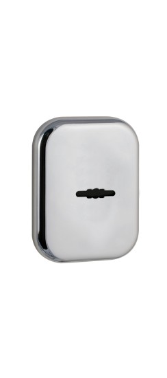 Накладка на сувальдный замок ESC.S.XL/K.486 CP (SC 486-S SQ XL) со шторкой хром (1шт.)