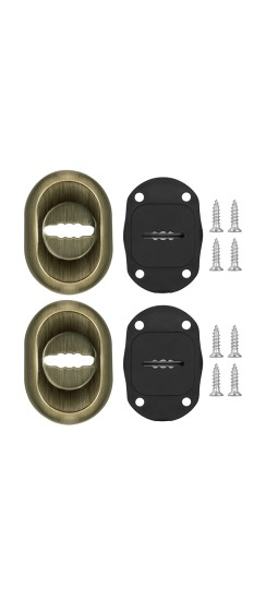 Накладка на сувальдный замок ESC.S-auto/CRE/OV.13 (ESC-13S) с авт. шторками AB зелёная бронза
