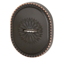 Накладка на сувальдный замок ESC.S-auto.CL/OV (PS-DEC CL) ABL-18 темная медь