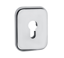 Накладка на цилиндр ESC.C.TRD/K.486 CP-8 хром (1 шт.)