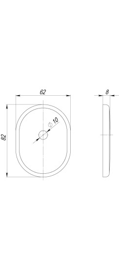 Декоративная накладка на цилиндр со штоком BK-DEC (ATC Protector 1) AB-77 Бронза