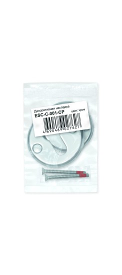 Накладка на цилиндр ET.R.FIN001 (ESC-С-001) CP хром